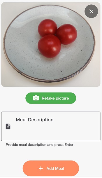 DietVox Meal Logging